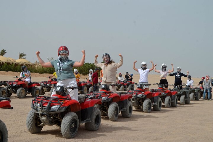 3-Hour Quad Bike Safari Adventure in Hurghada – Exciting Desert Tour with Hotel Pickup